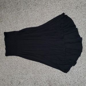 💥 3/$30 Motherhood Black Knit Long Skirt